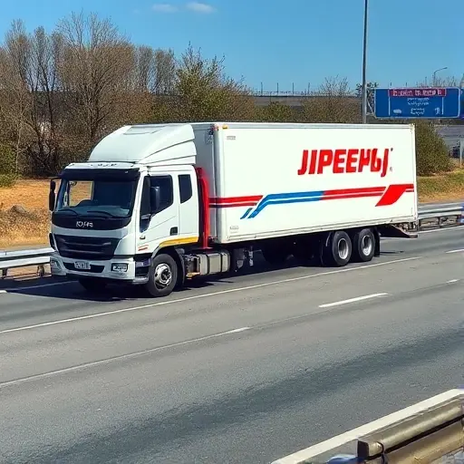 A tow truck hauling a "Газель Некст" cargo van on a highway, with a clear background and no visible text or signage